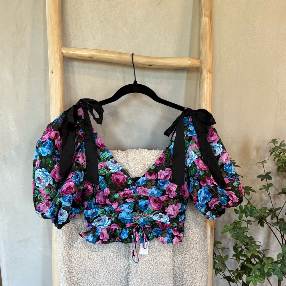 For Love And Lemons Maggie crop top